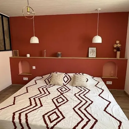 Lejlighed Romantique Boheme Chic Avec Bain A Remous