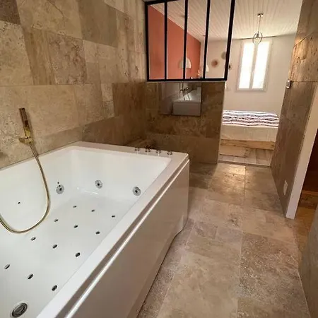 Romantique Boheme Chic Avec Bain A Remous Lejlighed La Londe-les-Maures