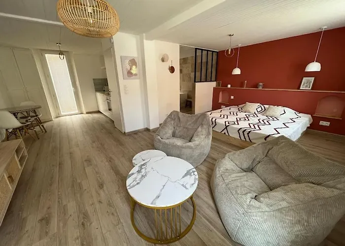 Lägenhet Romantique Boheme Chic Avec Bain A Remous *